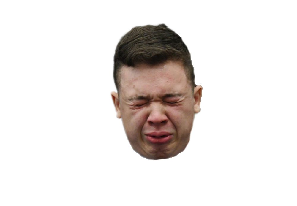 The meme is a picture of a man with a sad expression, his face contorted in a way that makes him look like he's crying. The image is captioned "I can smell the desperation from here" in a sarcastic tone, implying that the person is trying to make a dramatic or attention-seeking move.